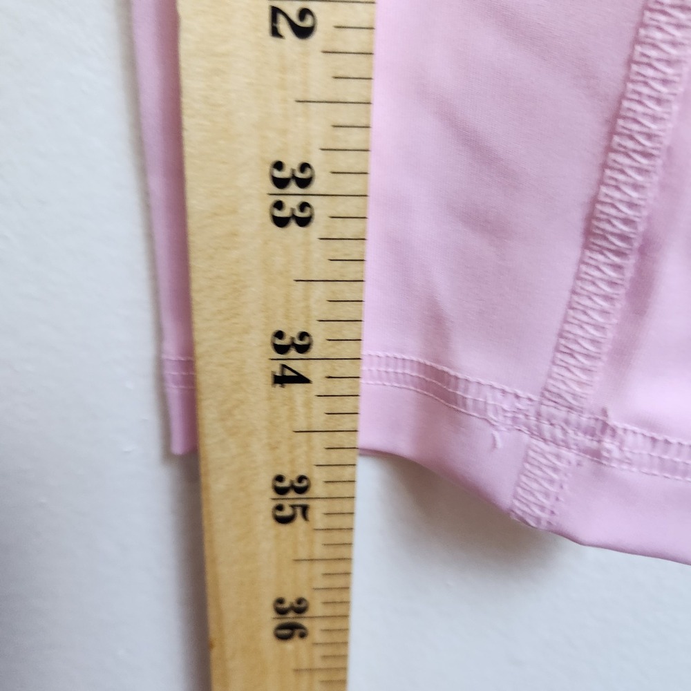 Amazon Essentials Leggings‎ Womens XS Pale Pink High Rise Stretch Yoga Pants Gym - Picture 7 of 12